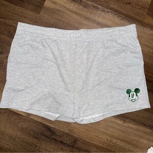 NWT Plus Size Disney Mickey Mouse Cozy Lounge Shorts